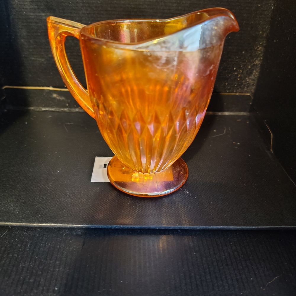 Carnival Glass Pitcher